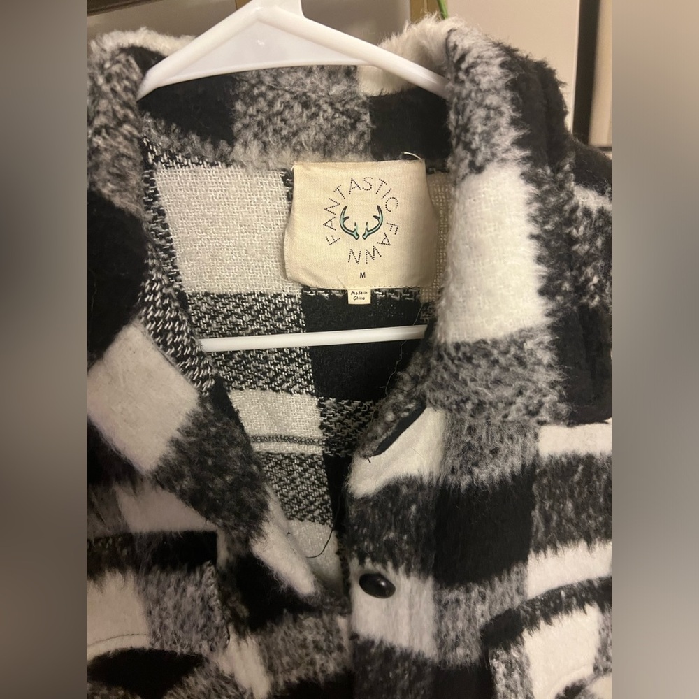 Checkered Coat - Picture 2 of 2